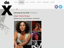 Tablet Screenshot of de-x.nl